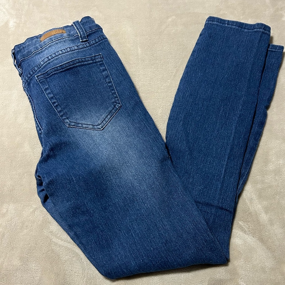 AQ‎ American Quality Denim Distressed Skinny Jeans